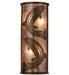 Meyda Tiffany - 82464 - Four Light Wall Sconce - Leaping Trout - Antique Copper