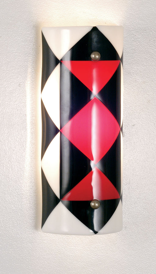Meyda Tiffany - 82560 - One Light Wall Sconce - Metro Fusion - Nickel