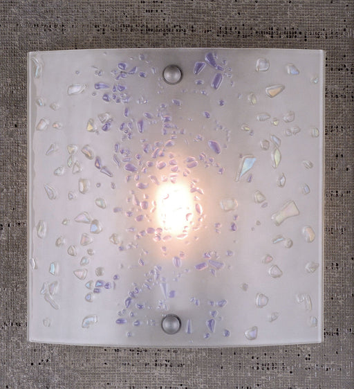 Meyda Tiffany - 98160 - One Light Wall Sconce - Metro Fusion - Nickel
