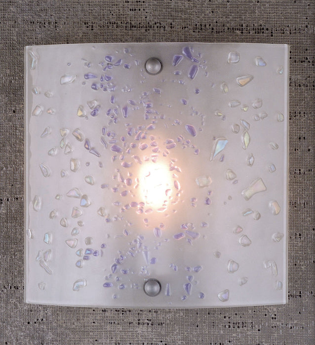 Meyda Tiffany - 98160 - One Light Wall Sconce - Metro Fusion - Nickel