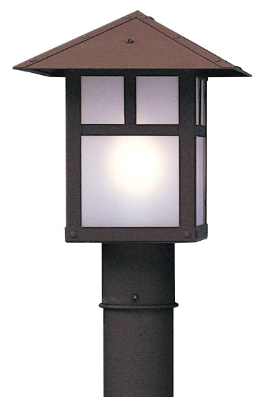 Arroyo - EP-9TF-RB - One Light Post Mount - Evergreen - Rustic Brown
