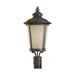 Generation Lighting - 82240-780 - One Light Outdoor Post Lantern - Cape May - Burled Iron