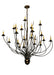 22 Light Chandelier - Lighting Design Store