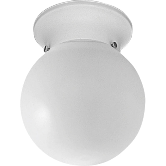 Progress Lighting - P3605-30 - One Light Close-to-Ceiling - Glass Globes - White