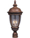 Maxim - 3460CDSE - Three Light Outdoor Pole/Post Lantern - Knob Hill DC - Sienna