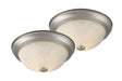 Vaxcel - CC45313BN - Two Light Flush Mount - Builder Twin Packs - Brushed Nickel