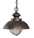 Vaxcel - OD21506BBZ - One Light Outdoor Pendant - Harwich - Burnished Bronze