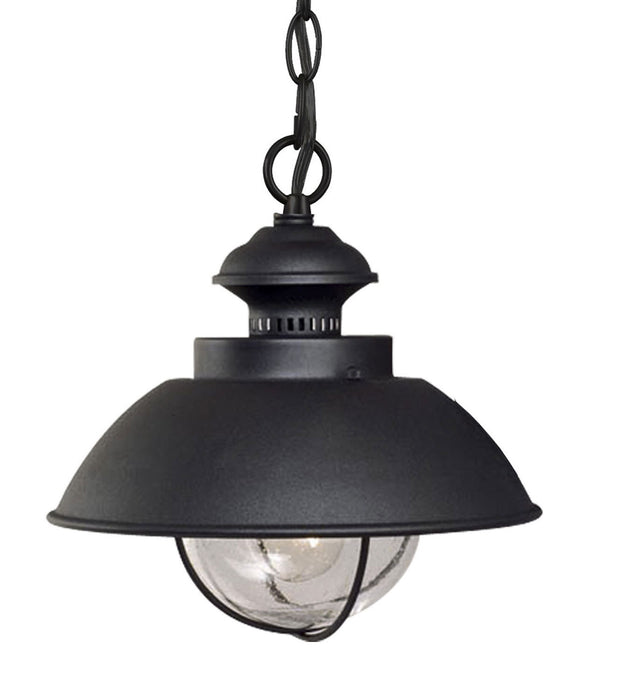 Vaxcel - OD21506TB - One Light Outdoor Pendant - Harwich - Textured Black
