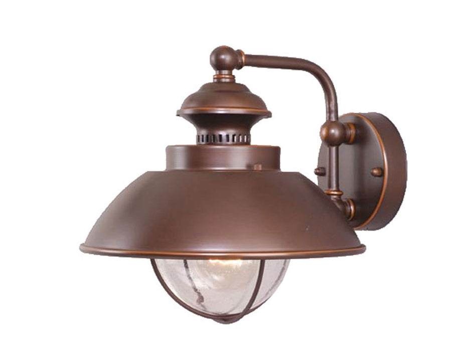 Vaxcel - OW21501BBZ - One Light Outdoor Wall Mount - Harwich - Burnished Bronze