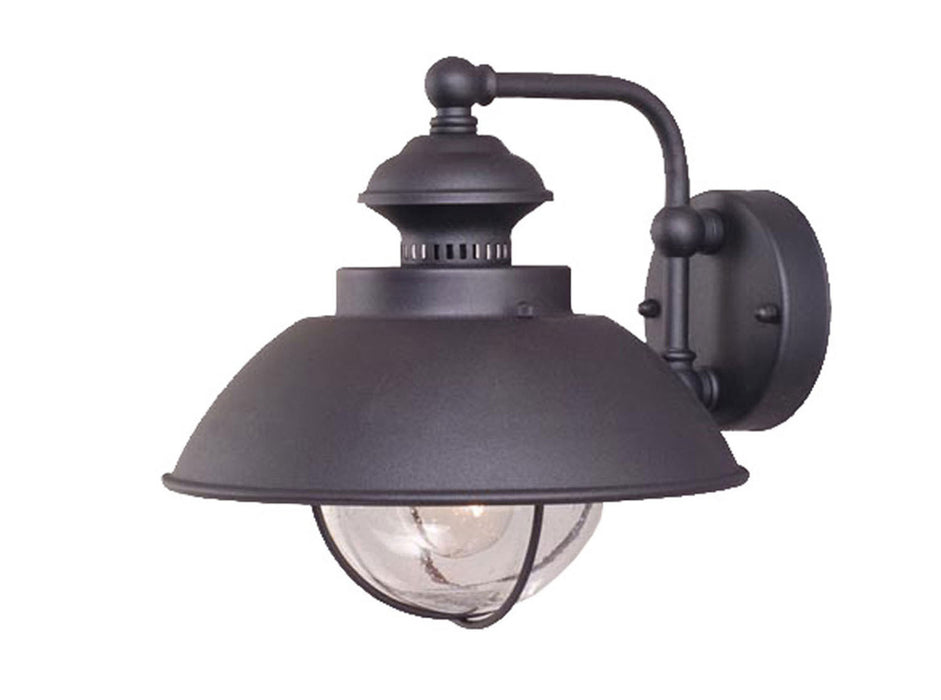 Vaxcel - OW21501TB - One Light Outdoor Wall Mount - Harwich - Textured Black