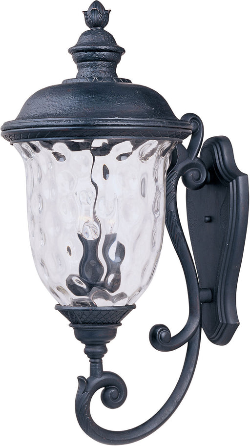 Maxim - 3425WGOB - Three Light Outdoor Wall Lantern - Carriage House DC - Oriental Bronze