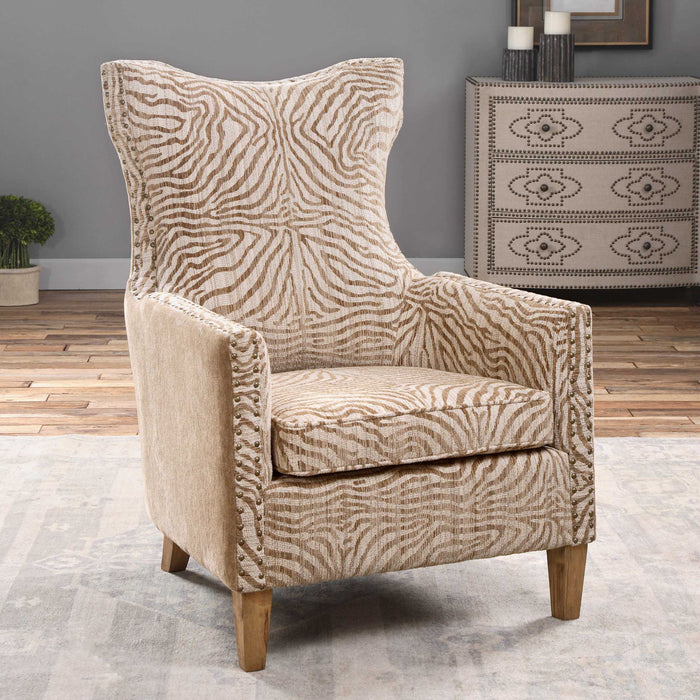 Kiango Arm Chair-Furniture-Uttermost-Lighting Design Store