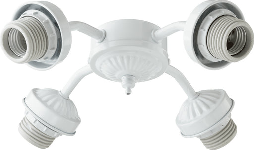 Quorum - 2444-806 - LED Fan Light Kit - Fitters Gloss White - White