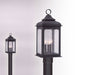 Troy Lighting - P2015CI - Three Light Post Lantern - Henry Street - Colonial Iron