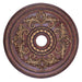 Livex Lighting - 8210-63 - Ceiling Medallion - Versailles - Verona Bronze w/ Aged Gold Leaf Accents