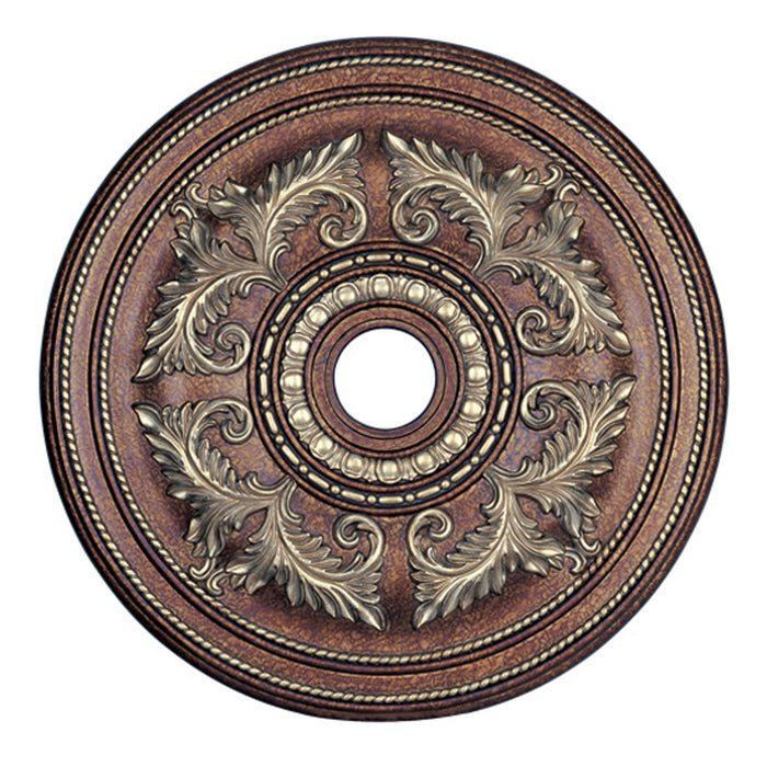 Livex Lighting - 8210-64 - Ceiling Medallion - Versailles - Palacial Bronze w/ Gilded Accents