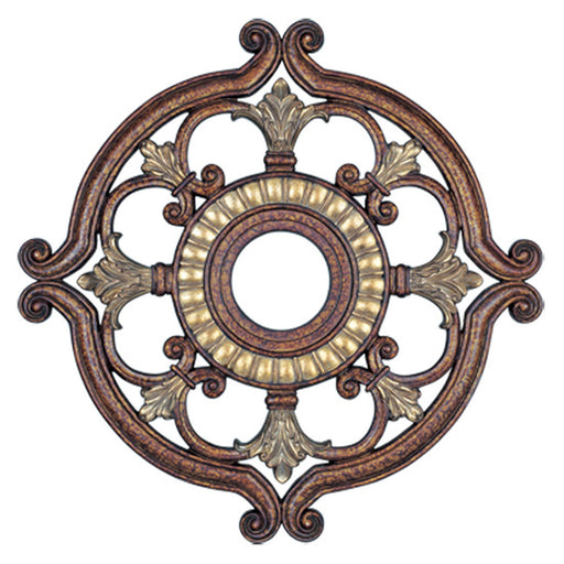 Livex Lighting - 8216-64 - Ceiling Medallion - Versailles - Palacial Bronze w/ Gilded Accents