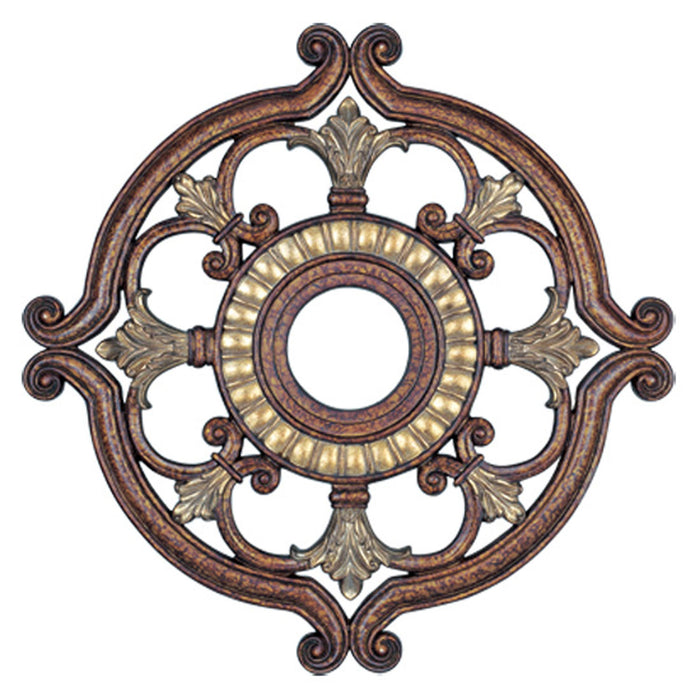 Livex Lighting - 8216-64 - Ceiling Medallion - Versailles - Palacial Bronze w/ Gilded Accents