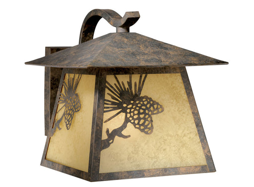 Vaxcel - OW50513OA - One Light Outdoor Wall Mount - Whitebark - Olde World Patina