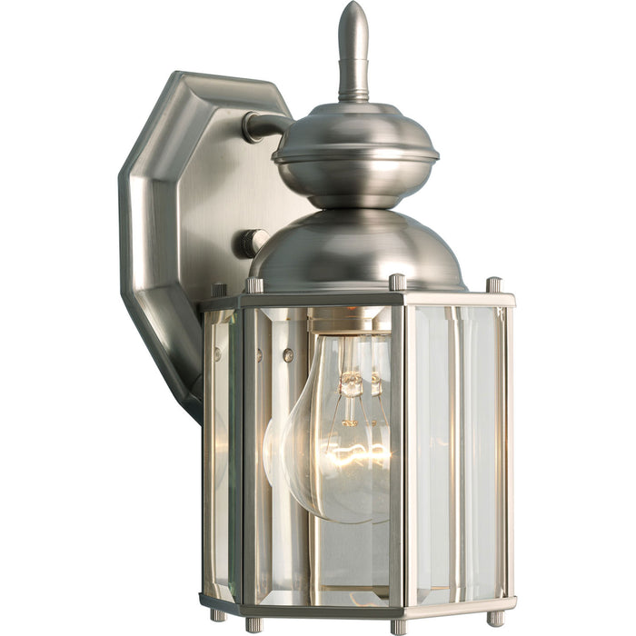 Progress Lighting - P5756-09 - One Light Wall Lantern - BrassGUARD - Brushed Nickel