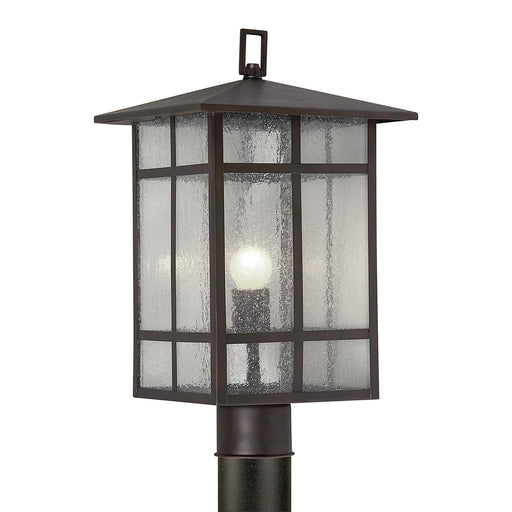 Forte - 1319-01-32 - One Light Outdoor Post Mount - Family Number 484 - Antique Bronze