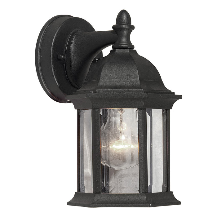 Forte - 1776-01-04 - One Light Outdoor Lantern - Family Number 31 - Black
