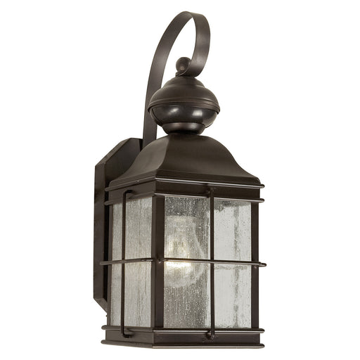 Forte - 18006-01-32 - One Light Outdoor Lantern - Family Number 435 - Antique Bronze
