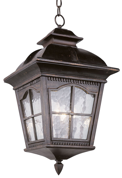 Trans Globe Imports - 5421 AR - Three Light Hanging Lantern - Briarwood - Antique Rust