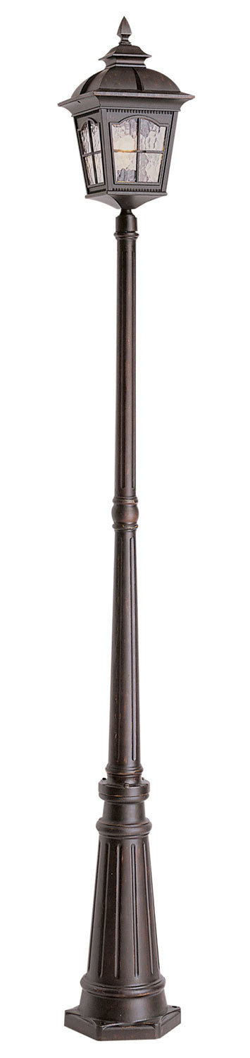 Trans Globe Imports - 5423 AR - One Light Pole Light - Briarwood - Antique Rust