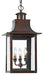 Quoizel - CM1912AC - Three Light Outdoor Hanging Lantern - Chalmers - Aged Copper