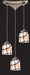 Elk Lighting - 543-3IV - Three Light Pendant - Rapture - Satin Nickel