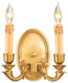 Metropolitan - N9809-FG - Two Light Wall Sconce - Metropolitan - French Gold