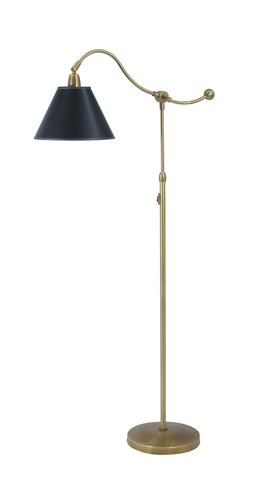 House of Troy - HP700-WB-BP - One Light Floor Lamp - Hyde Park - Weathered Brass