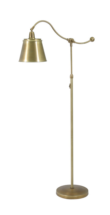 House of Troy - HP700-WB-MSWB - One Light Floor Lamp - Hyde Park - Weathered Brass