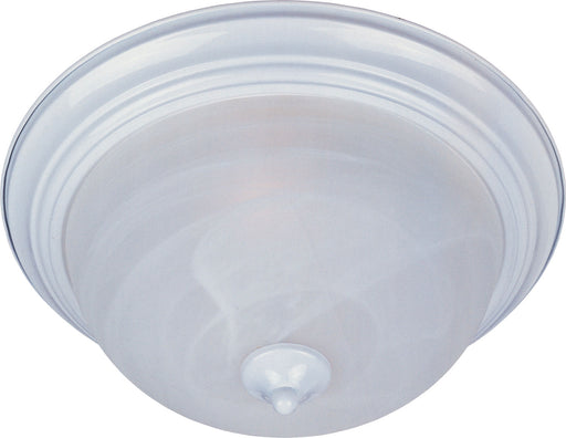 Maxim - 5841MRWT - Two Light Flush Mount - Essentials - 584x - White