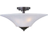 Maxim - 20091FTOI - Two Light Semi-Flush Mount - Aurora - Oil Rubbed Bronze