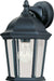 Maxim - 1024BK - One Light Outdoor Wall Lantern - Builder Cast - Black