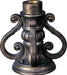 Maxim - 2004OB - Pier Mount - Maxim - Oriental Bronze