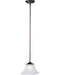 Maxim - 92090FTOI - One Light Mini Pendant - Aurora - Oil Rubbed Bronze