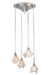 Meyda Tiffany - 100000 - Four Light Pendant - Metro - Brushed Nickel