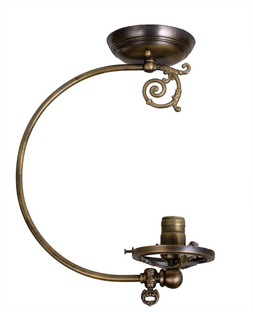 Meyda Tiffany - 101563 - Semi Flush Mount - Gas Reproduction - Antique