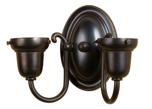Meyda Tiffany - 101564 - Two Light Wall Sconce - Sconce - Craftsman Brown