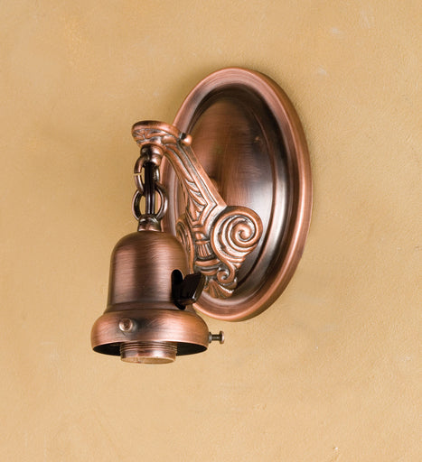 One Light Wall Sconce Hardware