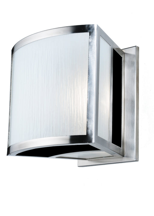 Meyda Tiffany - 103375 - One Light Wall Sconce - Targette - Steel,Nickel,Satin Stainless Steel