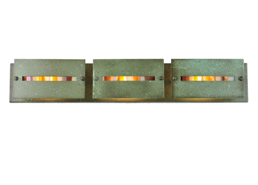 Meyda Tiffany - 105988 - Three Light Vanity - Moss Creek - Tarnished Copper