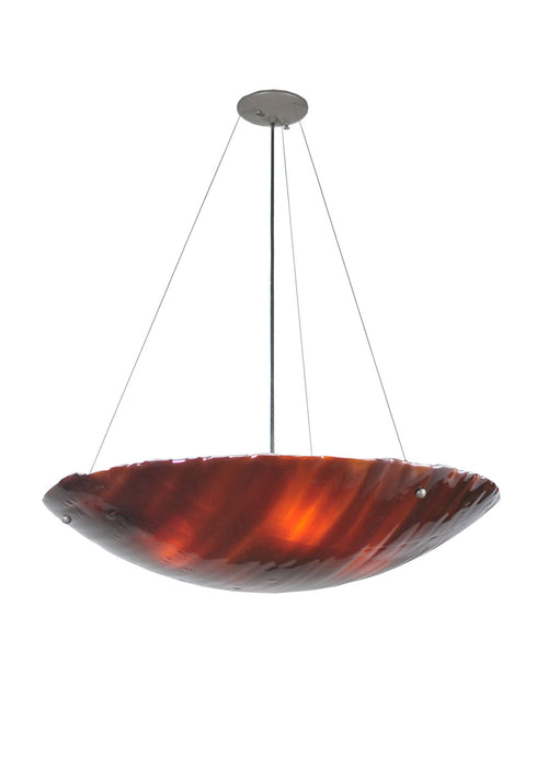 Meyda Tiffany - 106257 - Four Light Inverted Pendant - Torta - Bronze