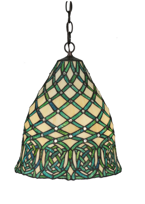 Meyda Tiffany - 106528 - Six Light Pendant - Jeweled Knot