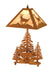 Meyda Tiffany - 15268 - Two Light Table Lamp - Lone Deer - Earth