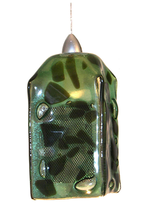 Meyda Tiffany - 19631 - One Light Mini Pendant - Metro Fusion - Brass Tint