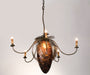 Meyda Tiffany - 19829 - Five Light Chandelier - Pinecone - Antique Copper